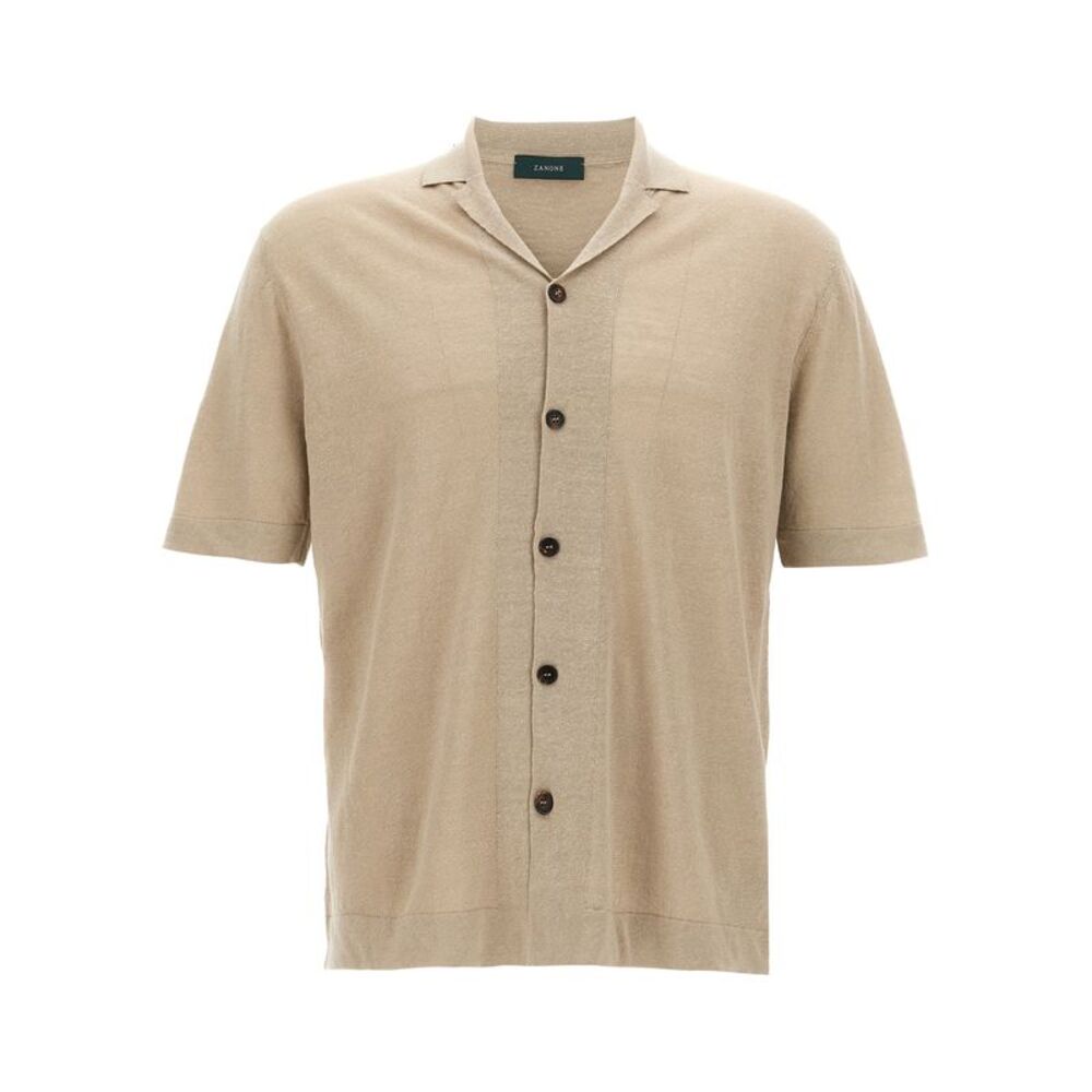 Zanone Men Linen Shirt